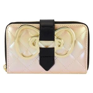 Loungefly Hello Kitty 50th Anniversary Gold Continental Wallet Zip Around